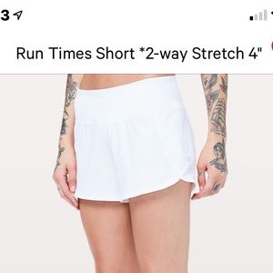Lululemon Run Times 4” Shorts